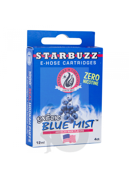 4 Cartuchos Starbuzz E-Hose - Blue Mist